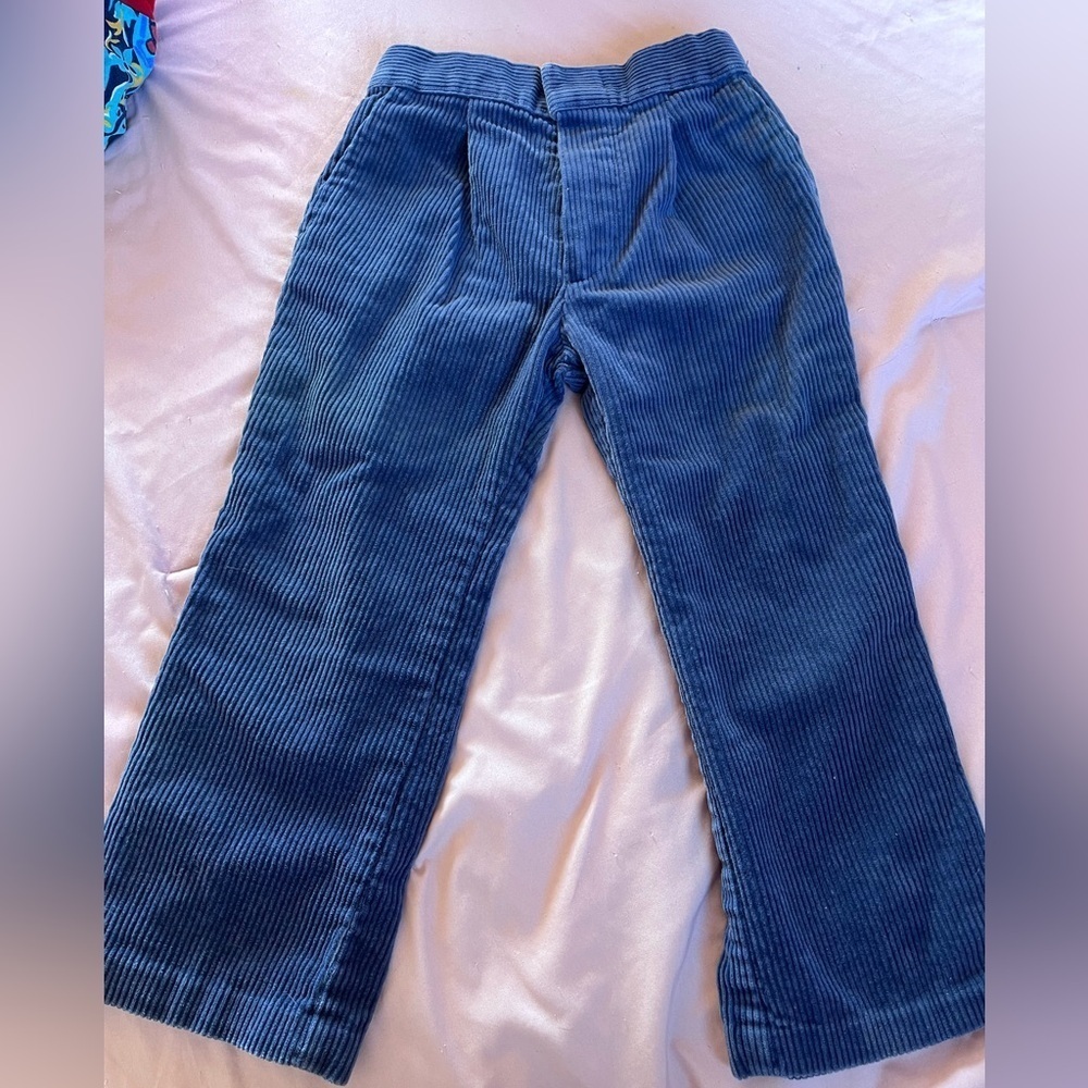 Vintage Children's Navy Corduroy Pants - Picture 1 of 6